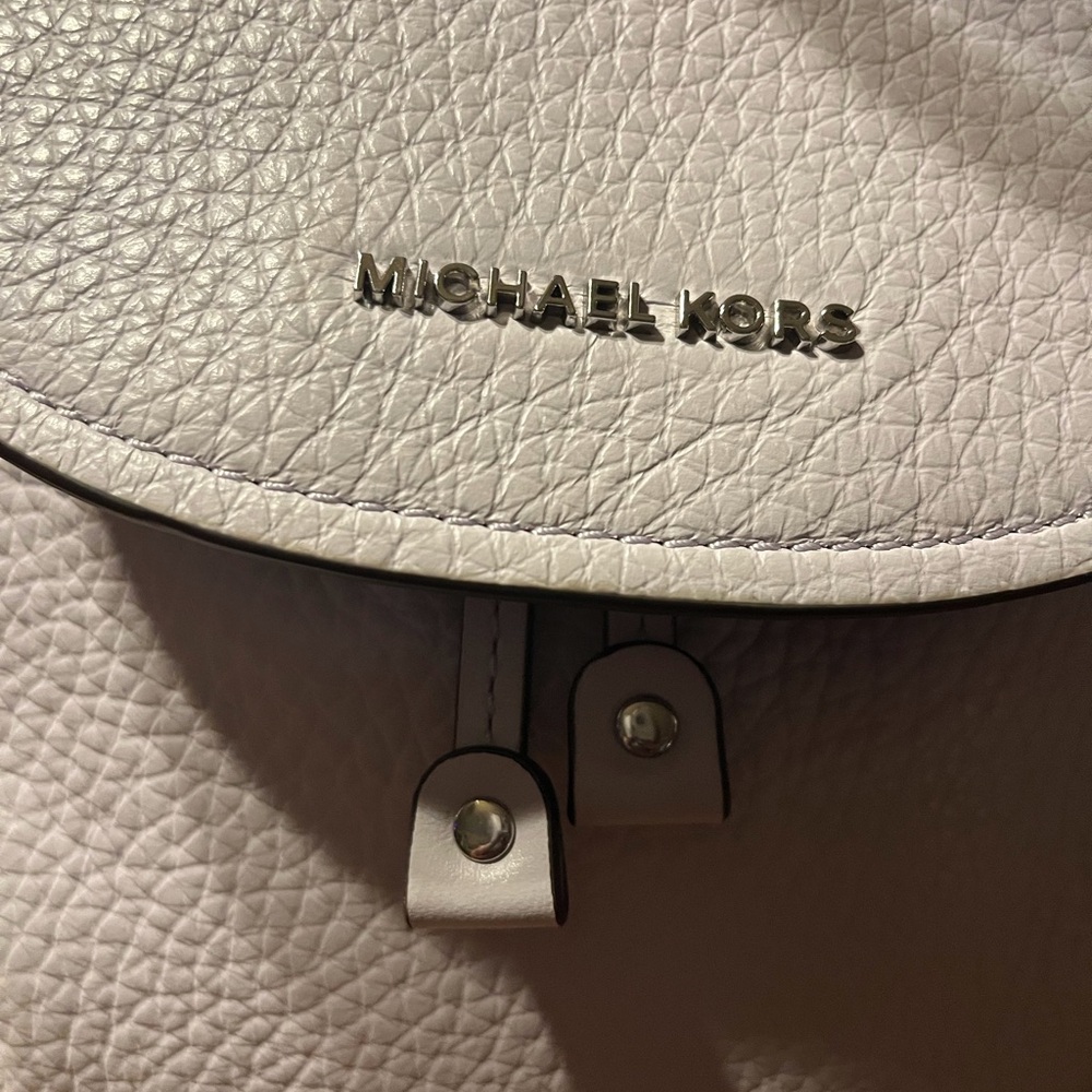 Michael KorsViv soft lilac mist Extra-small Pebbled Leather Mini Backpack - Picture 5 of 16